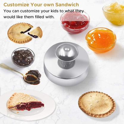 Round Sandwich Crust Cutter Press by HitMyNeed