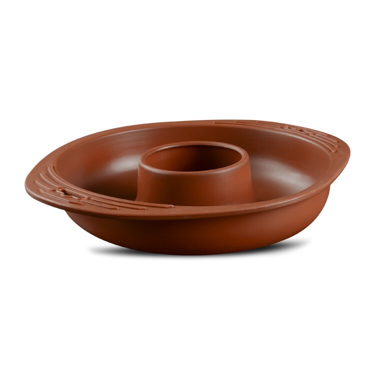 Round Silicone Donut Cake Pan with Handles by HitMyNeed