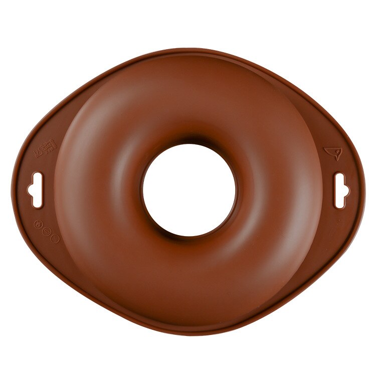 Round Silicone Donut Cake Pan with Handles by HitMyNeed
