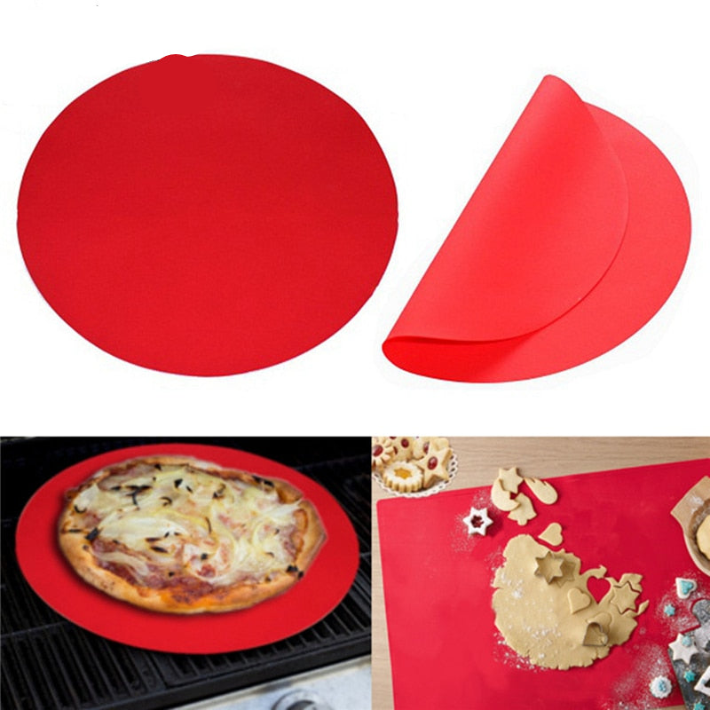 Round Silicone Microwave and Baking Mat 30cm by HitMyNeed