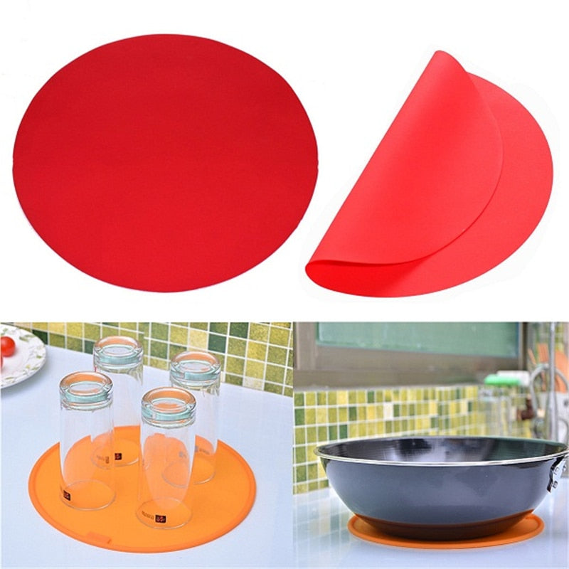 Round Silicone Microwave and Baking Mat 30cm by HitMyNeed