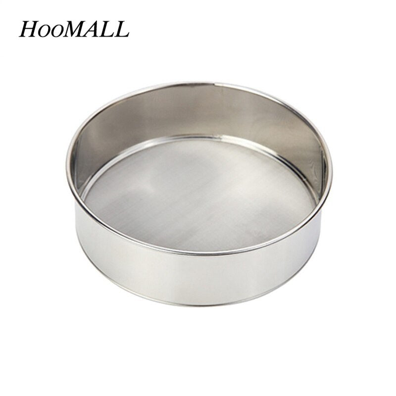 Round Stainless Steel Flour Sieve 15cm by HitMyNeed