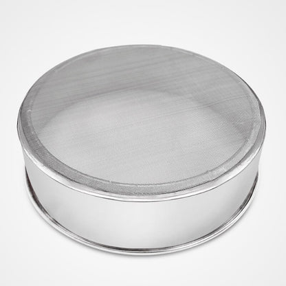Round Stainless Steel Flour Sieve 15cm by HitMyNeed