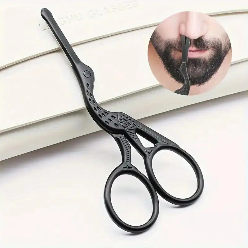 Round Tip Stainless Steel Nose & Eyebrow Scissors by HitMyNeed