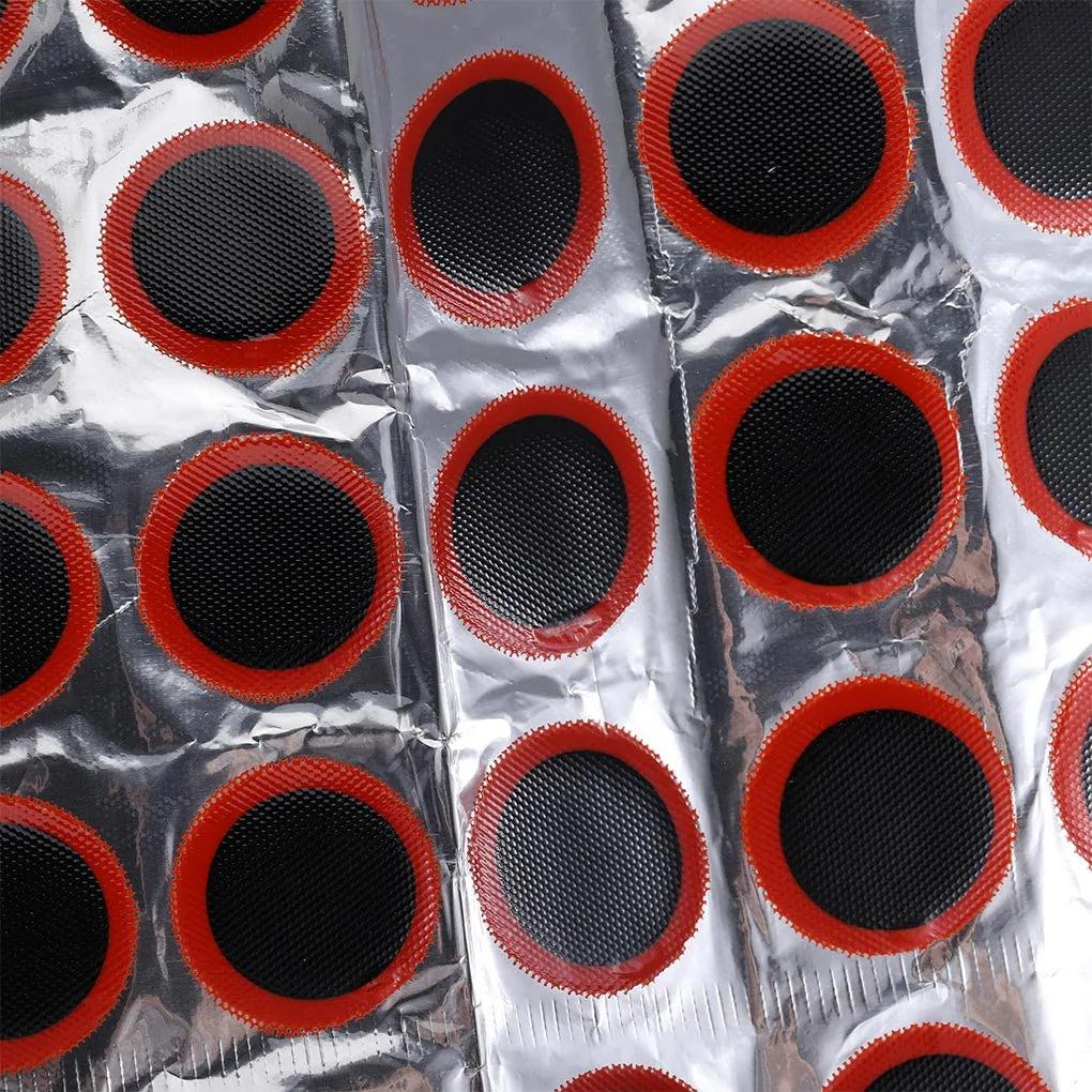 Rubber Bicycle Tire Patch Set (48 Pieces) by HitMyNeed