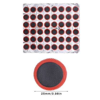 Rubber Bicycle Tire Patch Set (48 Pieces) by HitMyNeed