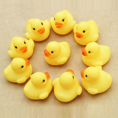 Rubber Duck Kids Bath Toys Set (12 Pieces) by HitMyNeed