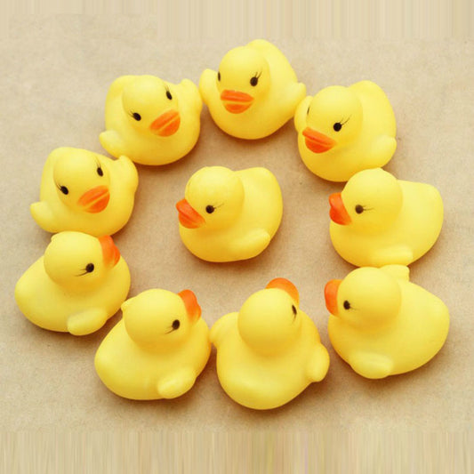 Rubber Duck Kids Bath Toys Set (12 Pieces) by HitMyNeed