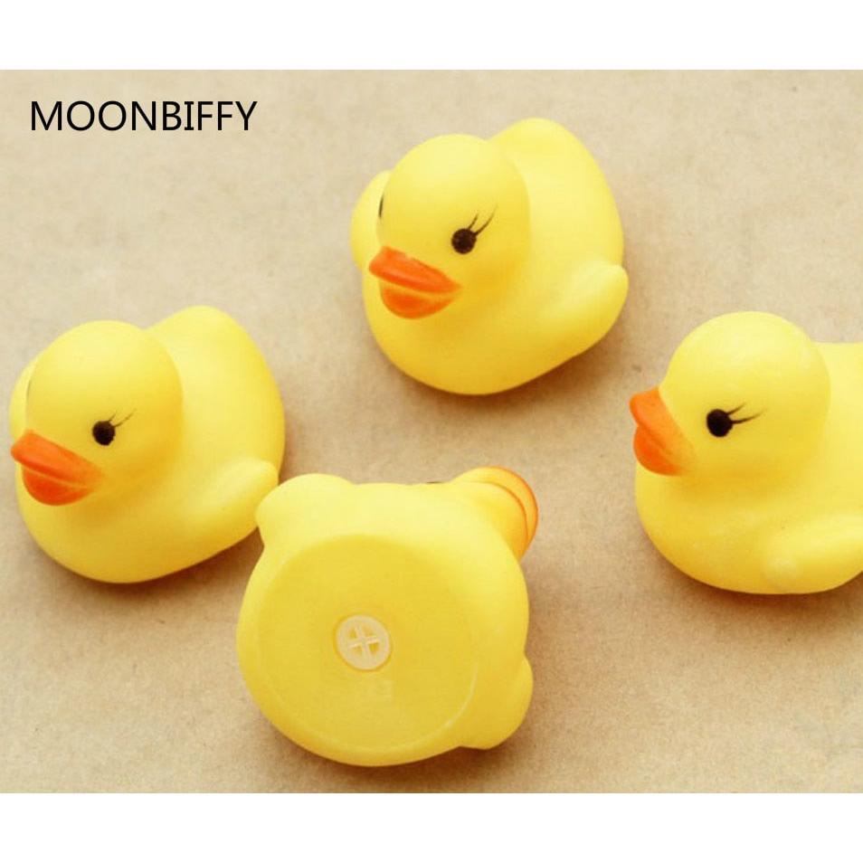 Rubber Duck Kids Bath Toys Set (12 Pieces) by HitMyNeed