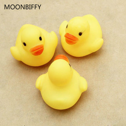 Rubber Duck Kids Bath Toys Set (12 Pieces) by HitMyNeed