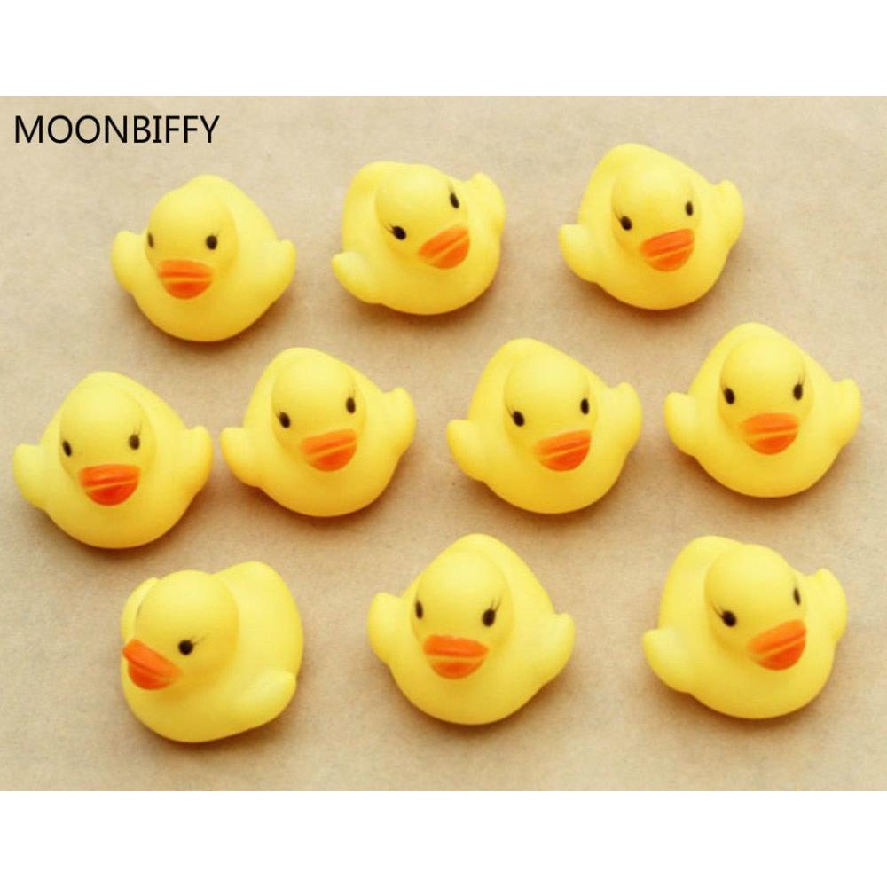 Rubber Duck Kids Bath Toys Set (12 Pieces) by HitMyNeed