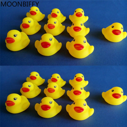 Rubber Duck Kids Bath Toys Set (12 Pieces) by HitMyNeed