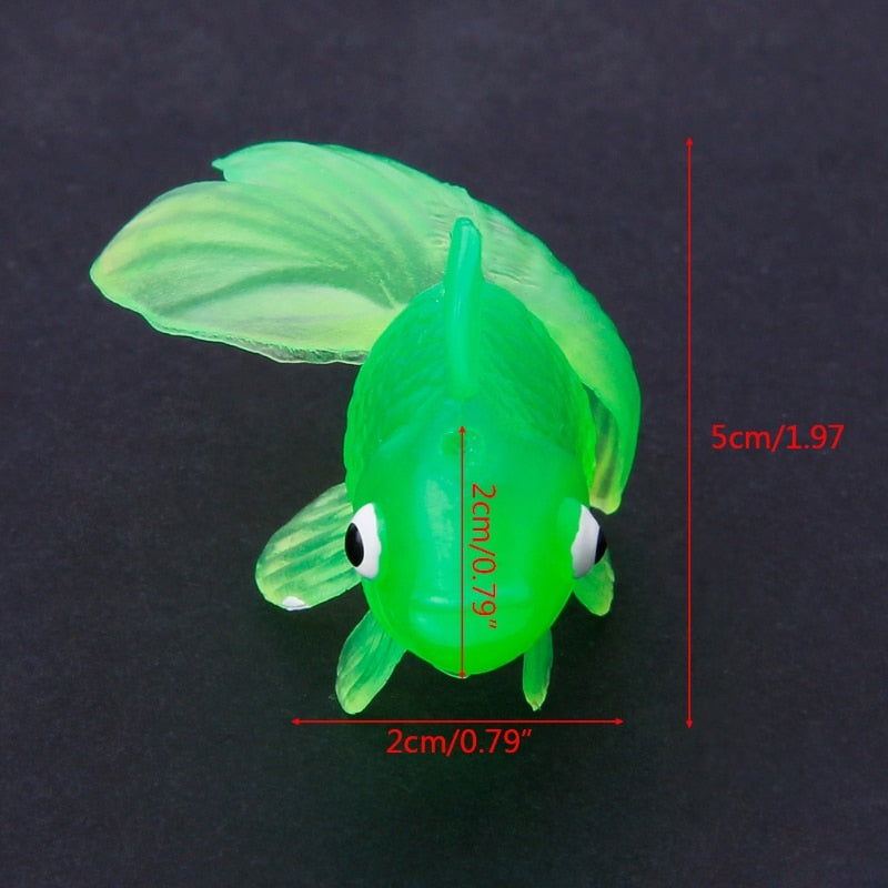 Rubber Fake Goldfish Toys, 20 Pack by HitMyNeed
