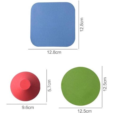 Rubber Jar Gripper Pads Set (3pcs) by HitMyNeed