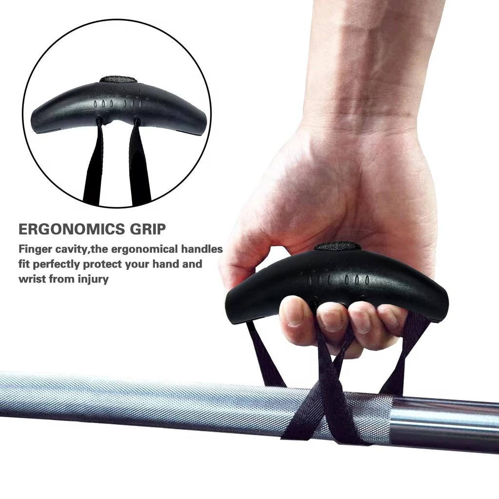 Rubber Neutral Grip Pull Up Cable Machine Handles by HitMyNeed