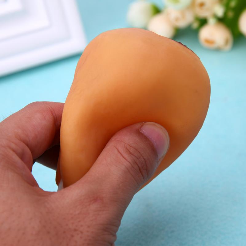 Rubber Squeaky Chicken Leg Dog Chew Toy by HitMyNeed