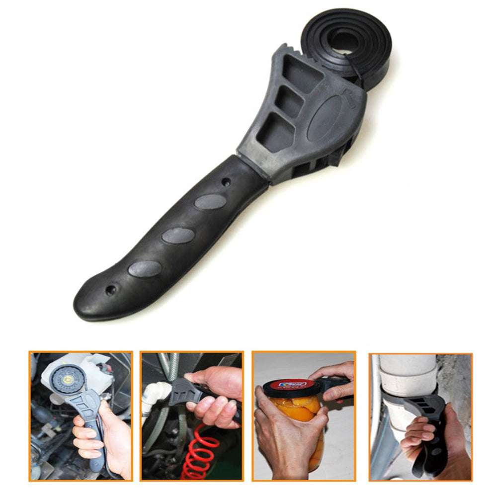 Rubber Strap Wrench Universal Jar and Pipe Opener by HitMyNeed