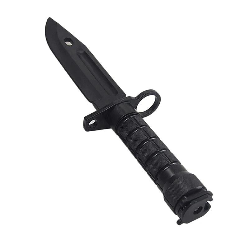 Rubber Training Knife with Sheath - Flexible Dagger Prop by HitMyNeed