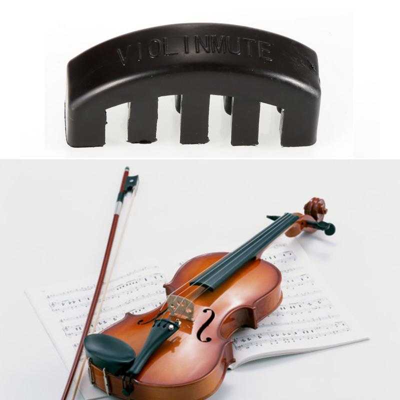 Rubber Violin Practice Mute Silencer 4/4 by HitMyNeed