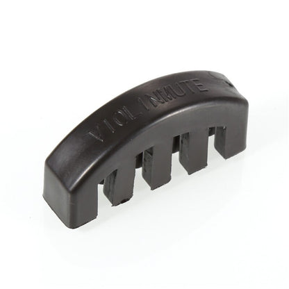 Rubber Violin Practice Mute Silencer 4/4 black by HitMyNeed