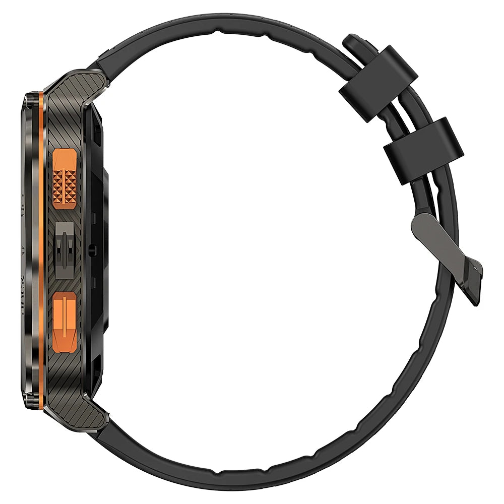 Rugged GPS Smartwatch with AMOLED AOD Display by HitMyNeed