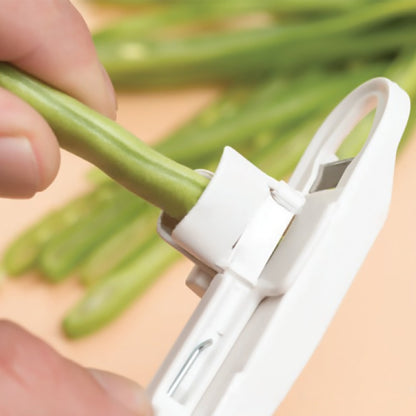 Runner Bean Slicer and String Peeler Tool by HitMyNeed