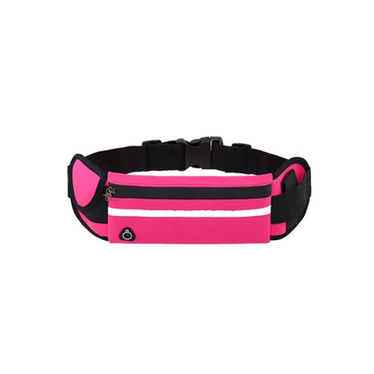 Running Belt Bag with Bottle Holder & Key Pocket by HitMyNeed