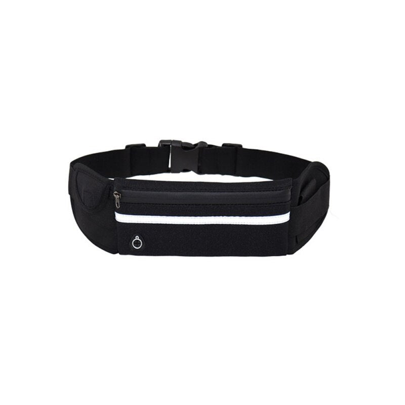 Running Belt Bag with Bottle Holder & Key Pocket b by HitMyNeed
