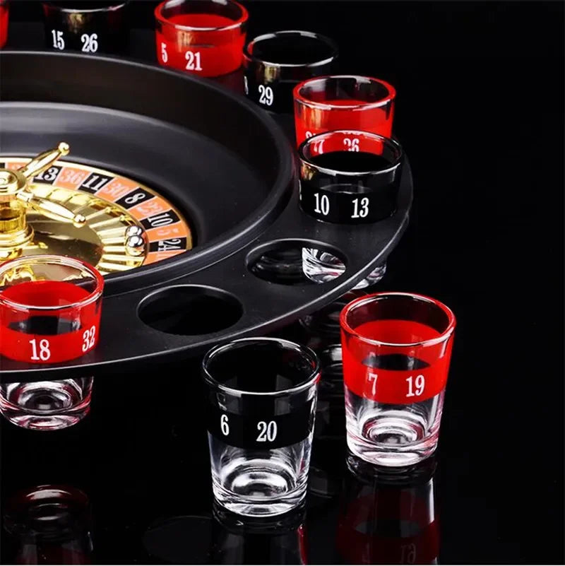 Russian Roulette Shot Glass Drinking Game Set by HitMyNeed