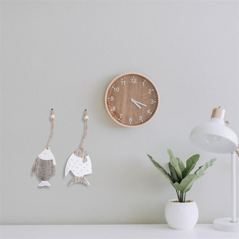 Rustic Wooden Fish Wall Decor Set of 4 by HitMyNeed