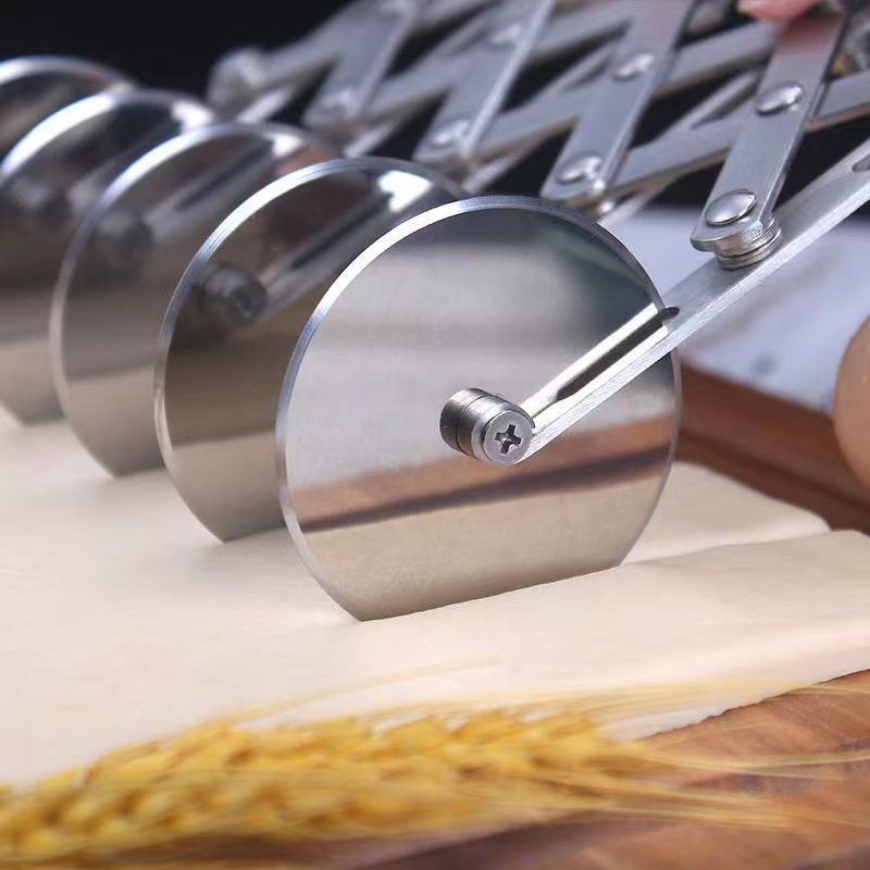 Rustproof Adjustable Pasta Cutter Wheel by HitMyNeed