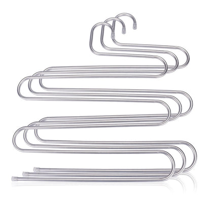 S-Type Stainless Steel Trouser Hanger by HitMyNeed