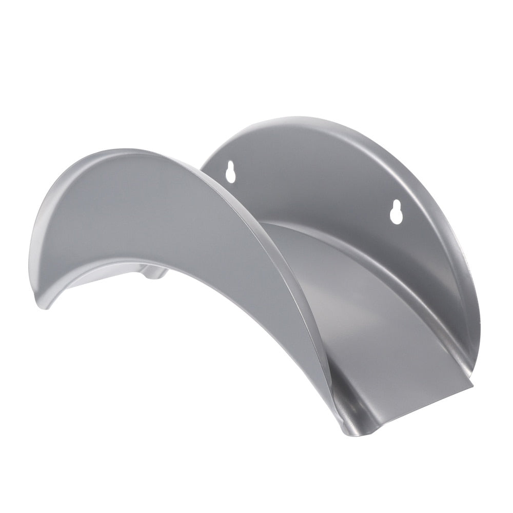 Saddle Shaped Metal Garden Hose Holder Wall Mount by HitMyNeed