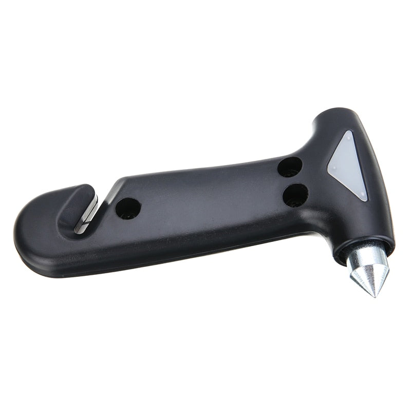 Safety Hammer Emergency Glass Breaker with Seatbelt Cutter by HitMyNeed