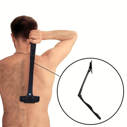 Safety Long Handle Folding Back & Body Shaver by HitMyNeed
