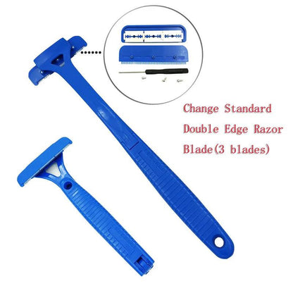 Safety Long Handle Folding Back & Body Shaver by HitMyNeed
