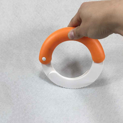 Salad Chopper Shredder with Round Blade Grip by HitMyNeed