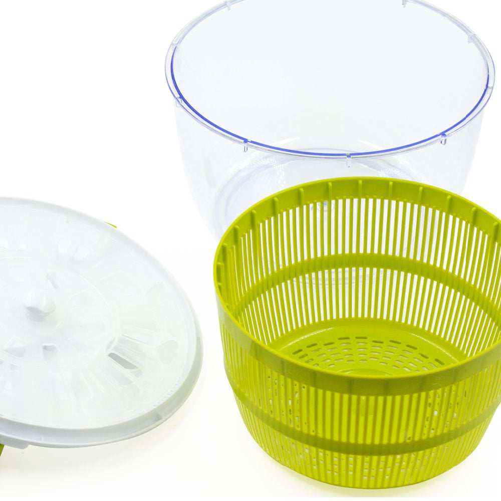 Salad Spinner Fruit and Vegetable Rinser, 5L by HitMyNeed