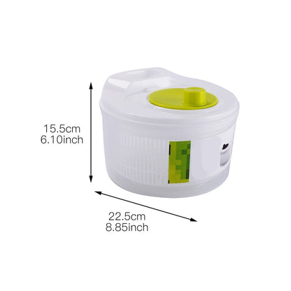 Salad Spinner Vegetable Dryer 22.5cm by HitMyNeed