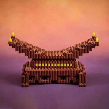 Samurai Katana Sword Building Block Display Set by HitMyNeed