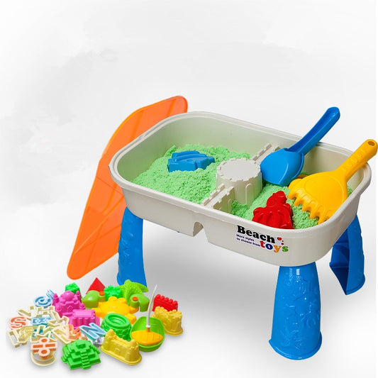 Sand and Water Table Play Set with Learning Molds by HitMyNeed