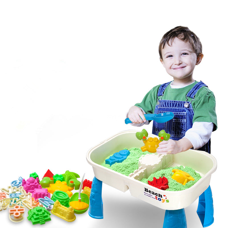 Sand and Water Table Play Set with Learning Molds by HitMyNeed
