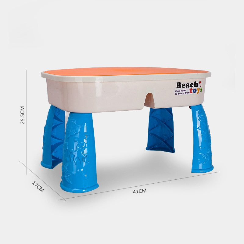 Sand and Water Table Play Set with Learning Molds by HitMyNeed