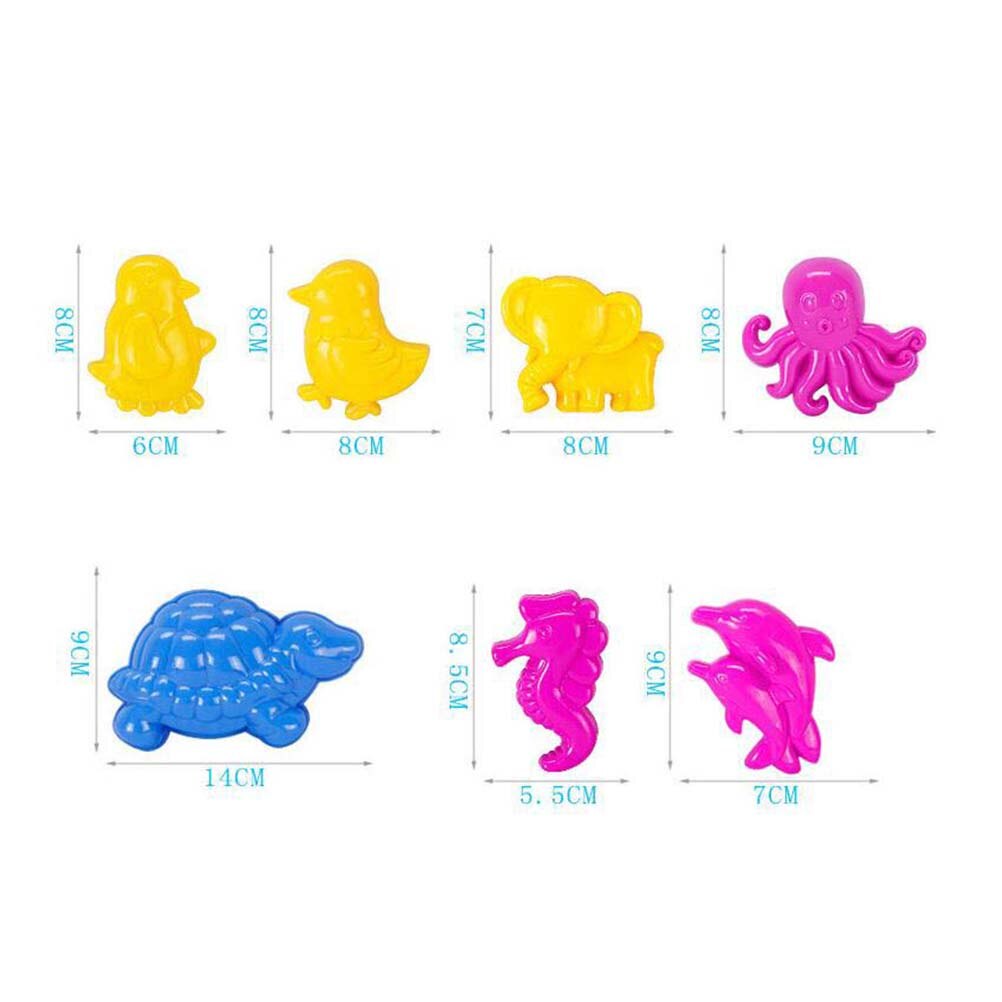 Sandbox Toys 21-Piece Beach and Sand Play Set by HitMyNeed