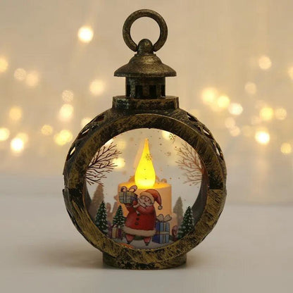 Santa Lantern LED Hanging Christmas Ornaments by HitMyNeed