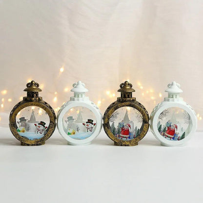 Santa Lantern LED Hanging Christmas Ornaments by HitMyNeed