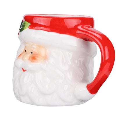 Santa Mug Ceramic Christmas Cup by HitMyNeed