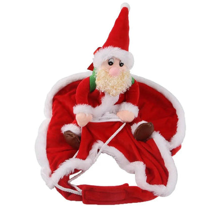 Santa Riding Dog Christmas Pet Costume by HitMyNeed