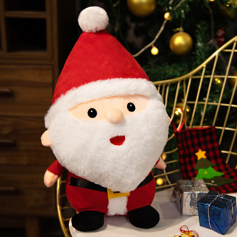 Santa, Snowman & Elk Christmas Plush Dolls 23-50cm 40cm santa by HitMyNeed