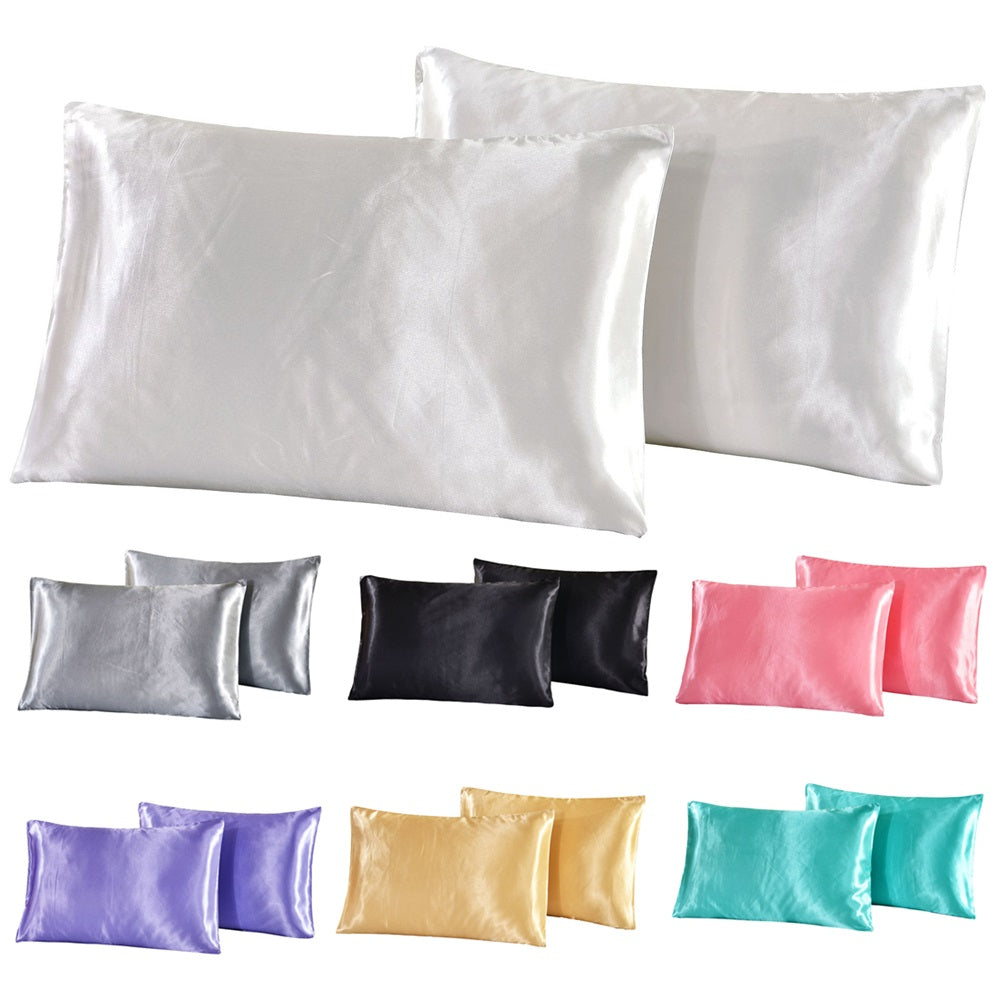 Satin Microfiber Pillowcase 51 x 76 cm by HitMyNeed